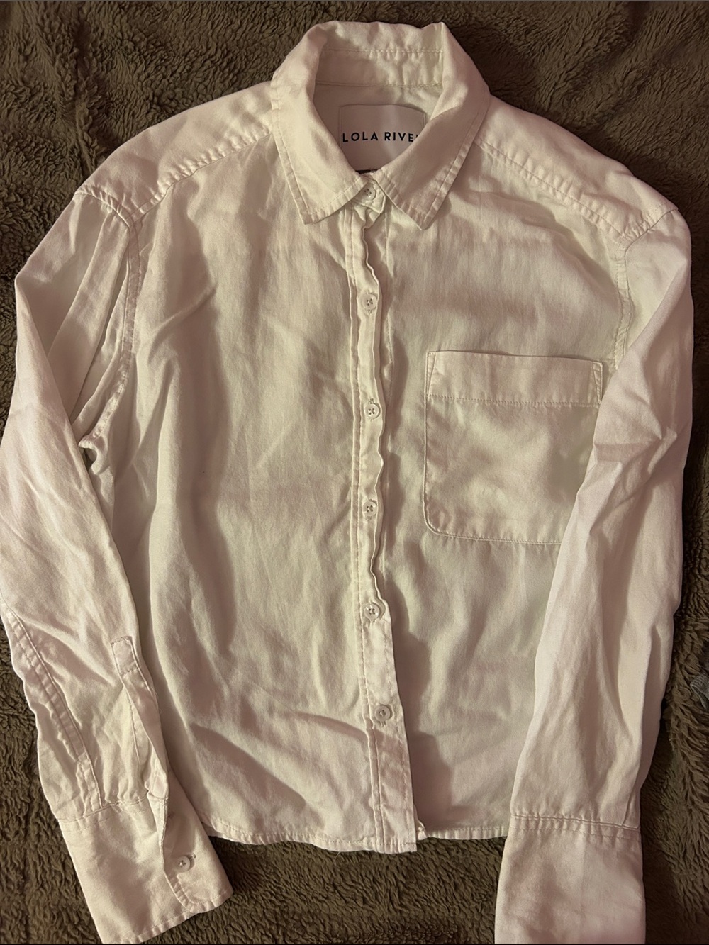 White Button-Down Shirt